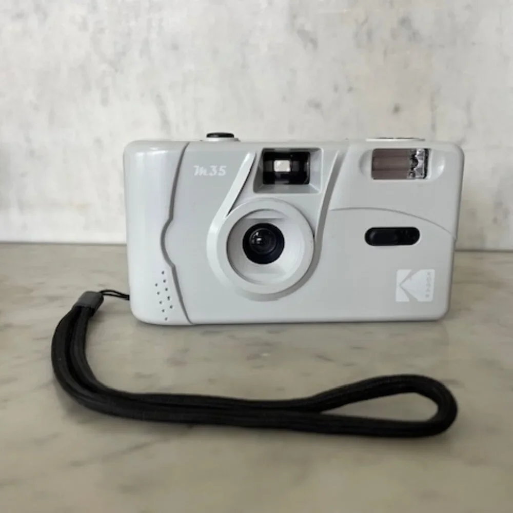 KODAK 35 MM Film Camerawith Flash  Silver Gray